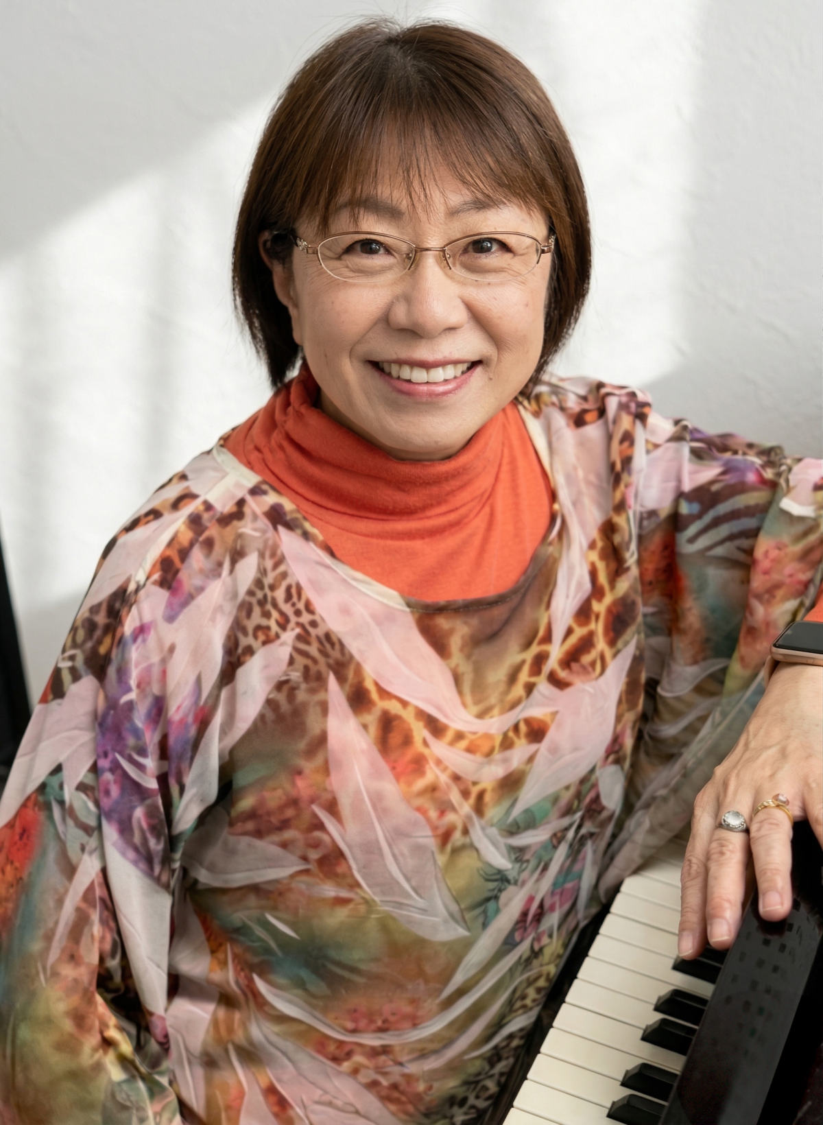 「おんぷの森ピアノ教室 代表講師 井澤真理」